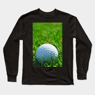 Golf Ball in Grass Long Sleeve T-Shirt